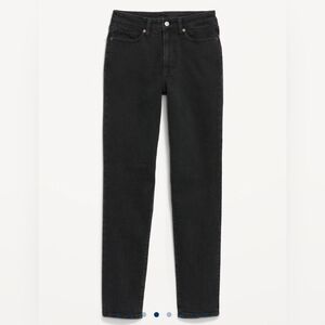Old Navy High-Waisted OG Straight Black Jeans